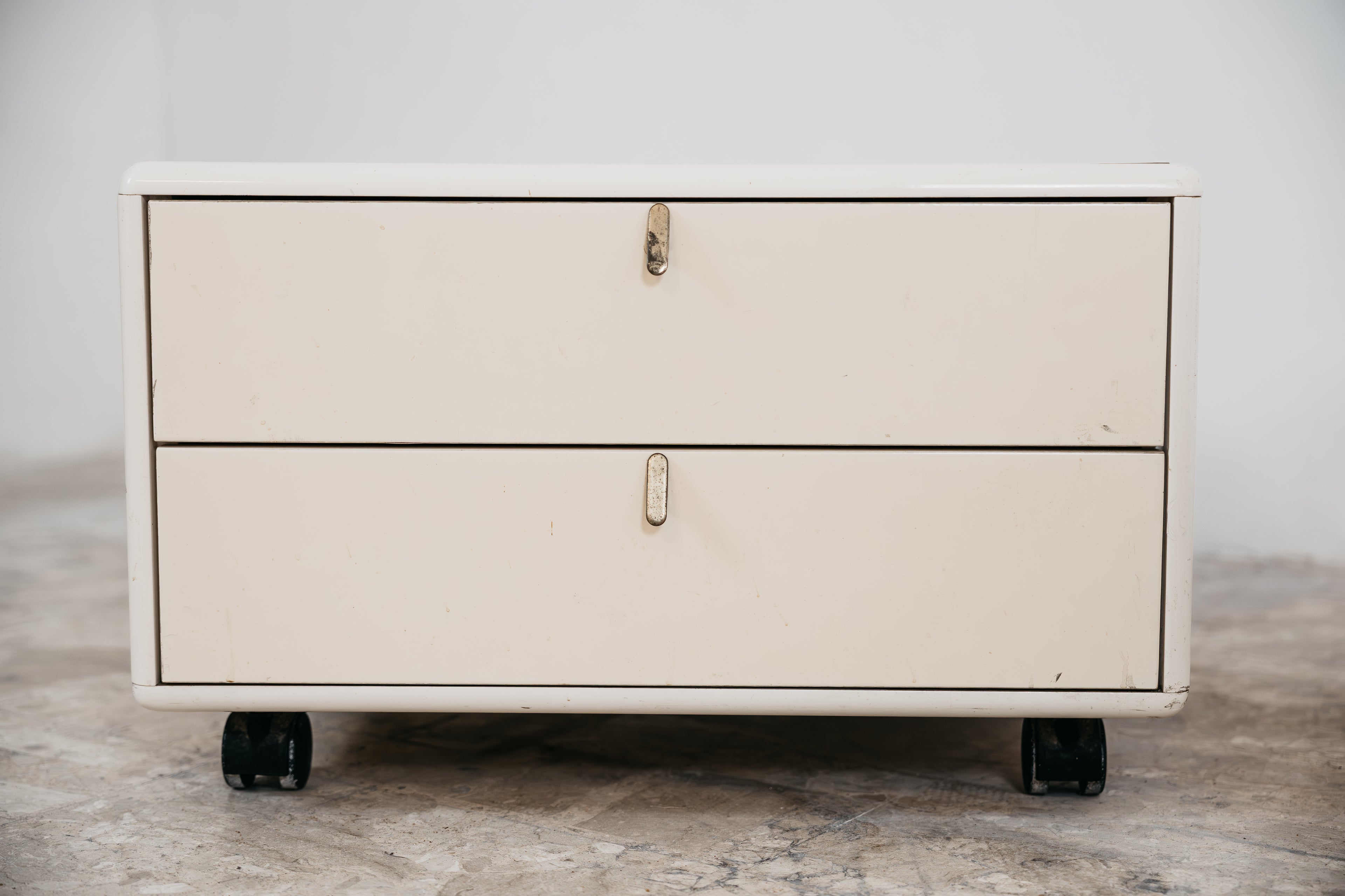 George Coslin Coppia Di Comodini Longato Hennè 1970 Modernariato Design