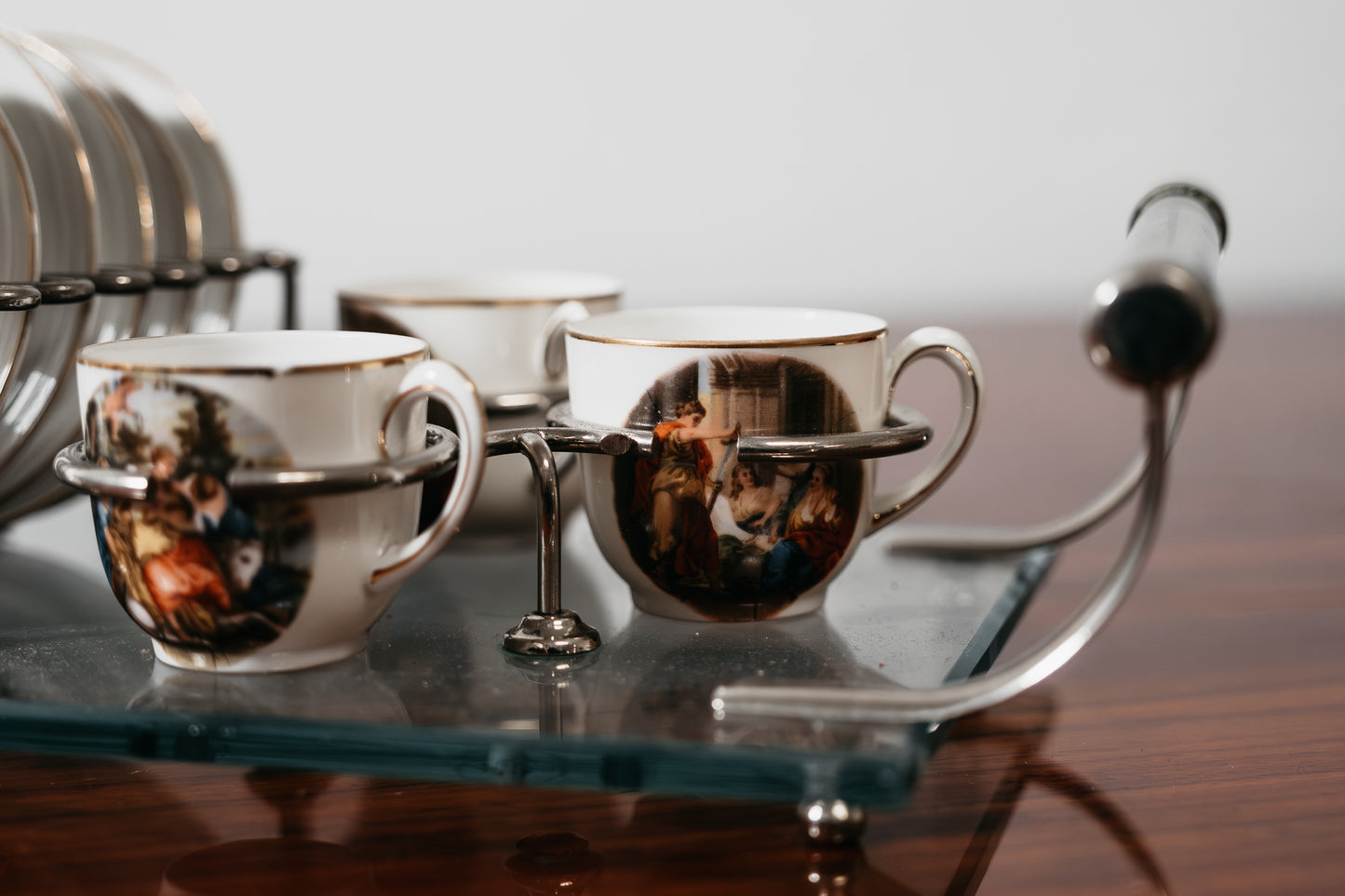 Set da Caffè Luxury Design 1970’s Jean Haviland Vintage