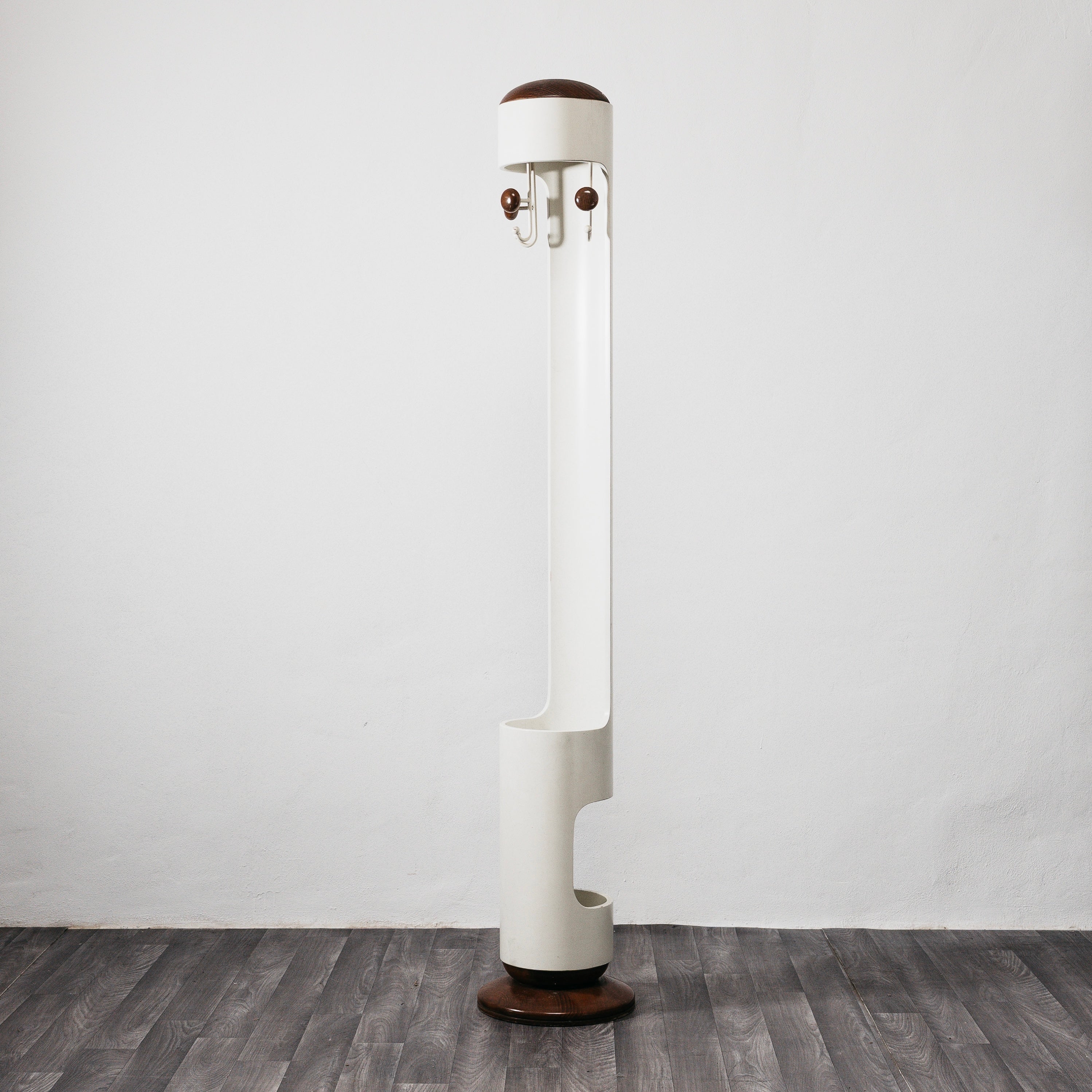 Appendiabiti Vintage portaombrelli Attr. Joe Colombo, anni '60 Design