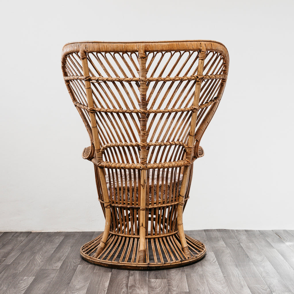 Gio Ponti Lio Carminati Bonacina Poltrona Vimini Design Mid-Century 1950