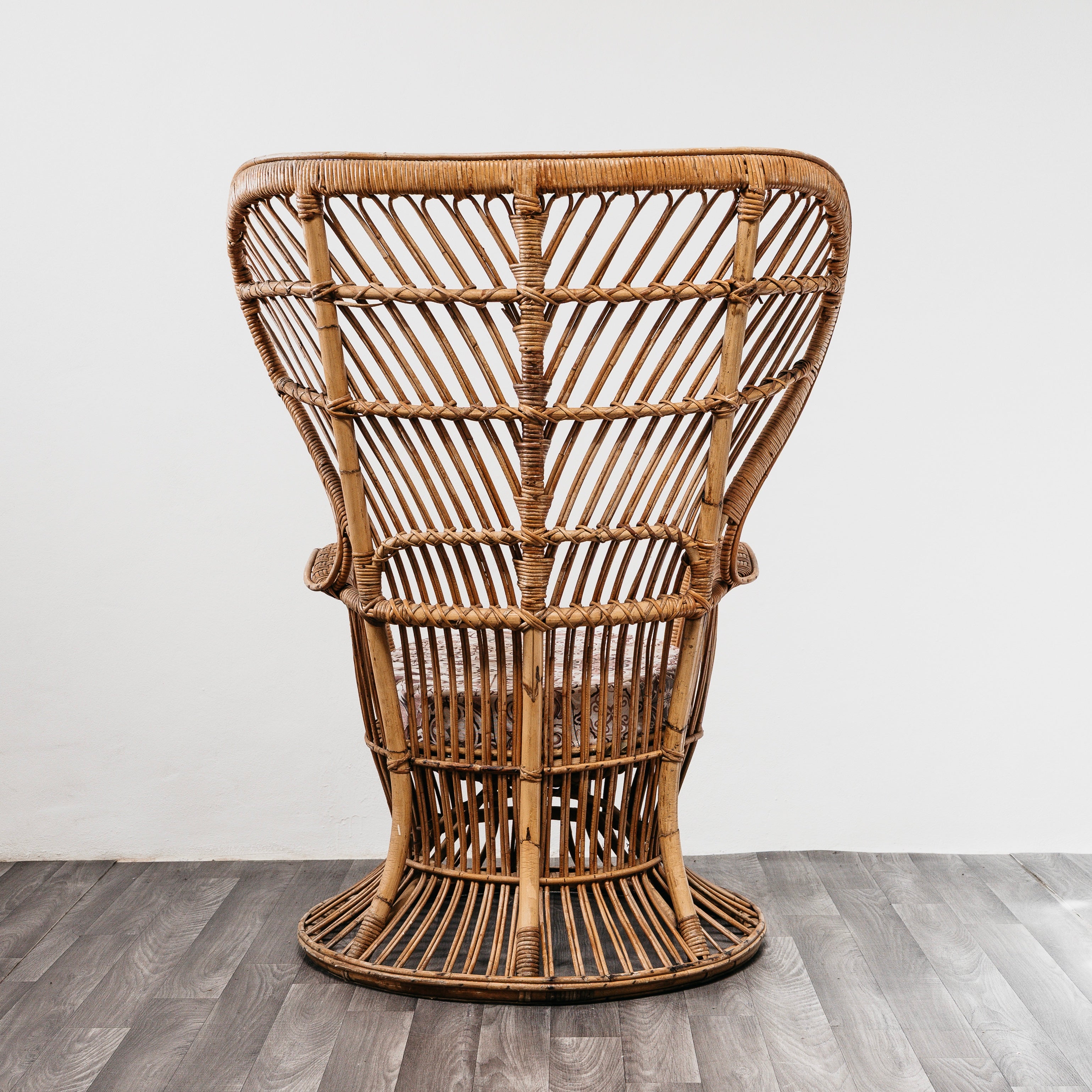 Gio Ponti Lio Carminati Bonacina Poltrona Vimini Design Mid-Century 1950