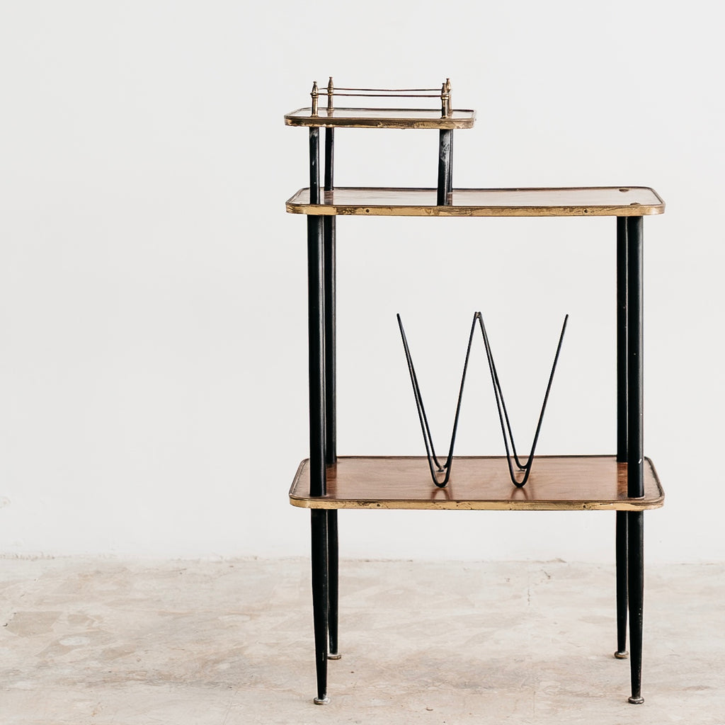 Tavolino Portariviste Mid-Century 1950’s Design Vintage