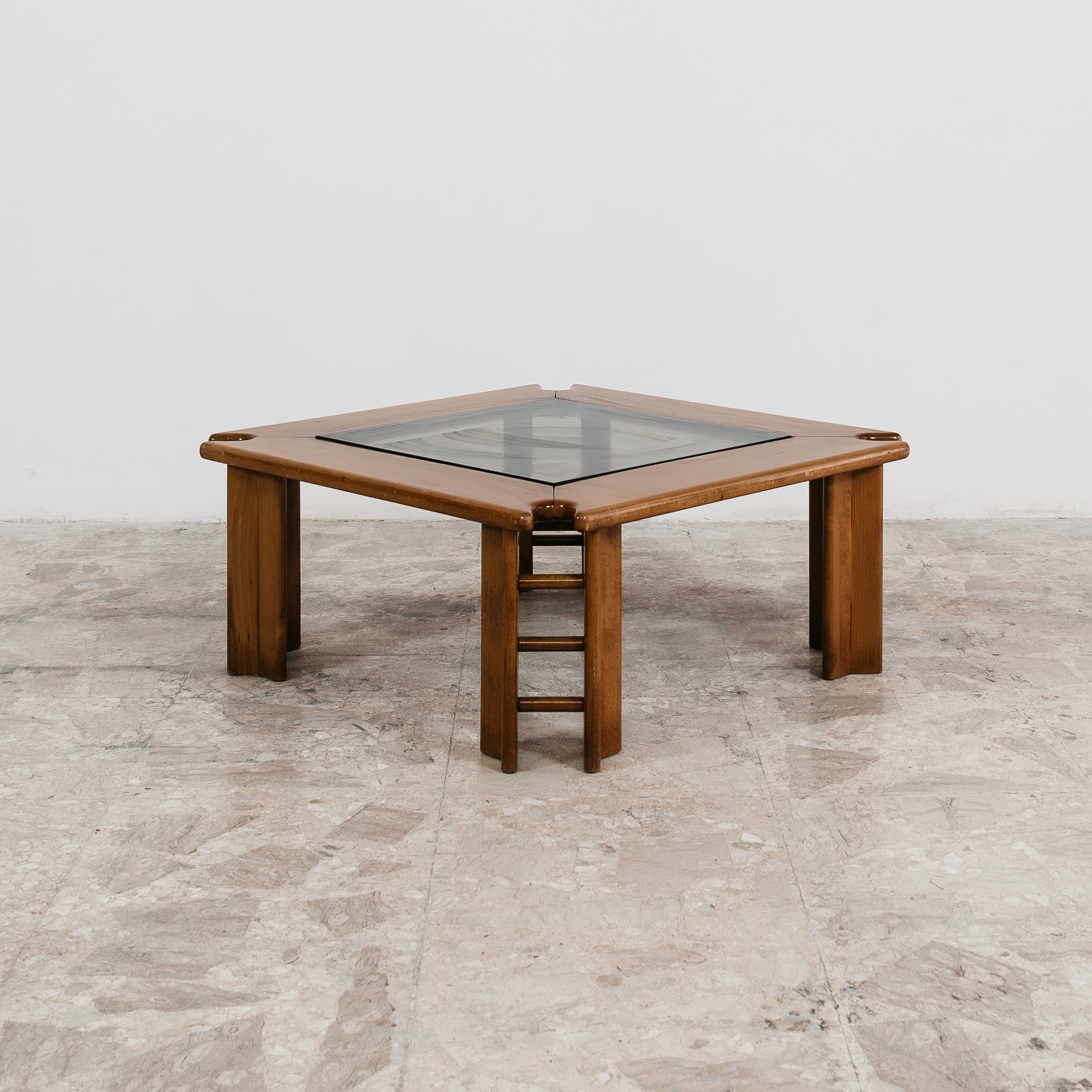 AFRA & TOBIA SCARPA ATTR. TAVOLO DA SALOTTO ANNI 60 DESIGN