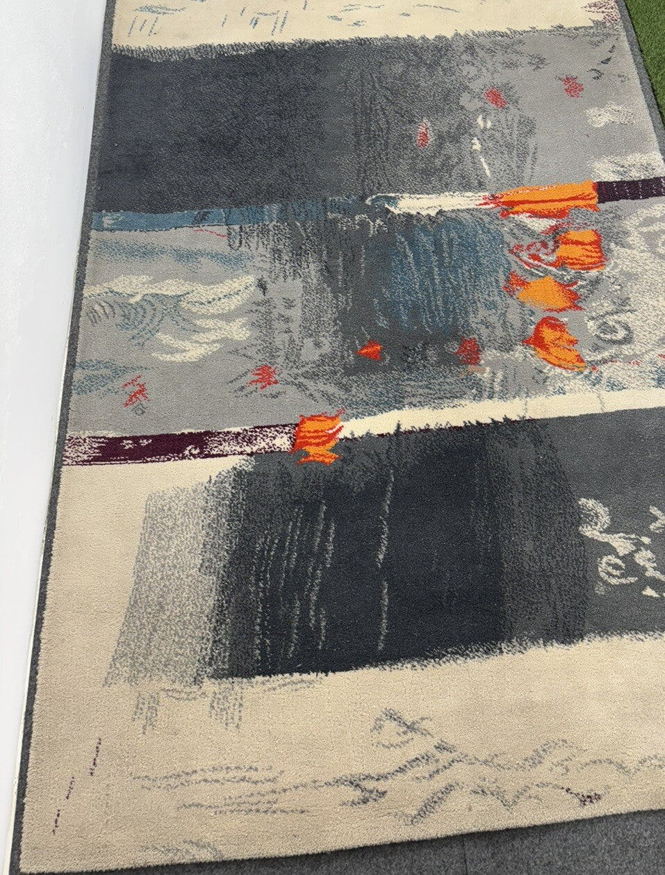 Arne L. Hansen Ege Art Line Denmark Tappeto Design 1980’s