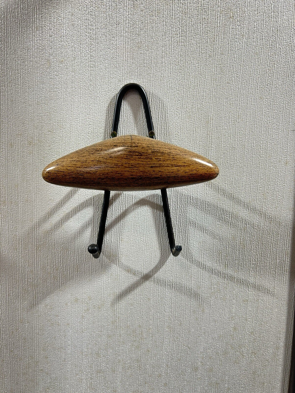 Appendiabiti cappottiera da parete mid-century design 1960’s